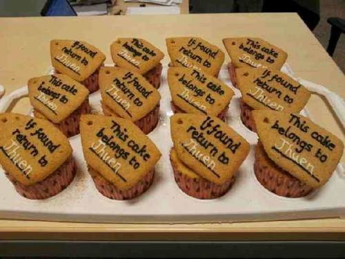 this cake belongs to...