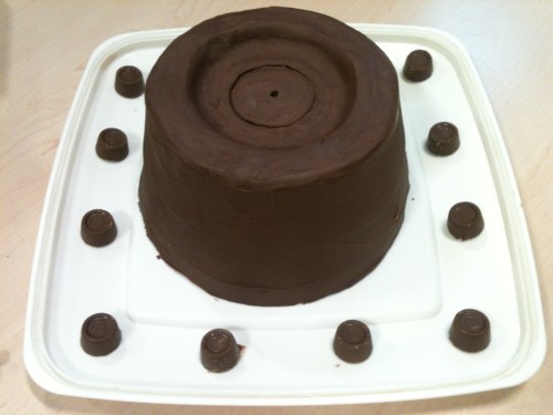 giant rolo cake